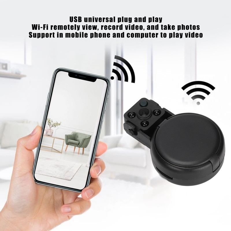 S93 HD Wireless WiFi Mini Camera 1080P Motion Detection Night