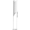 Beavorty 3pcs Rat Tail Comb Hairdressing Tool for Styling Teasing
