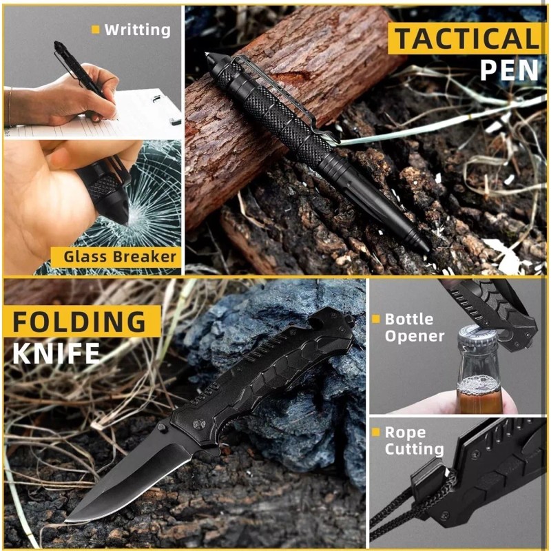 Survival Kit 14-in-1 Survival Kit Gifts