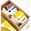 Orla Kiely Set of 2 Stacking Mugs Ceramic Block Flower-