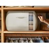 TomVista Large Canvas Clothes Storage Bags with Thick Handles and