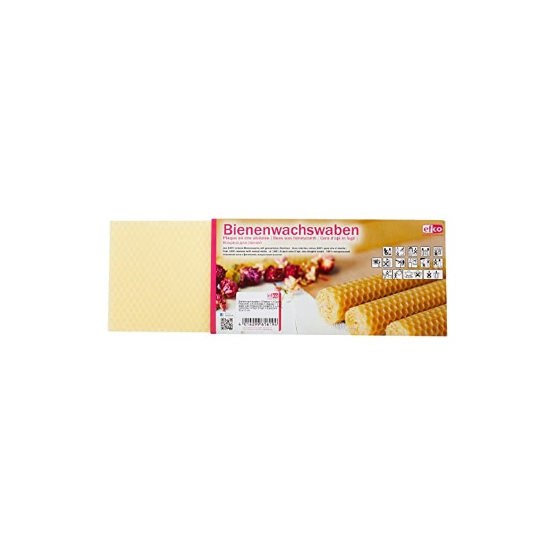 Efco Bees Wax Honeycomb 2 Sheet + 2 Wicks 30