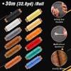 MORFEN 56Pcs Leather Stitching Punch Kit, Sewing Kit with 4mm