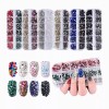 Dolores Piedra De Cristal Tornasol Super Calidad Nail Art En