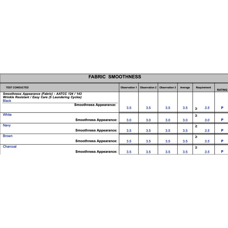 Solid Charcoal Gray Wrinkle-Release Cotton Twill Fabric by The Yard