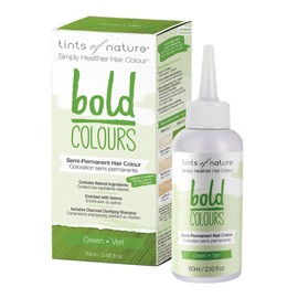 Tints of Nature Bold Colours - Green Semi-Permanent Hair Colour 70ml