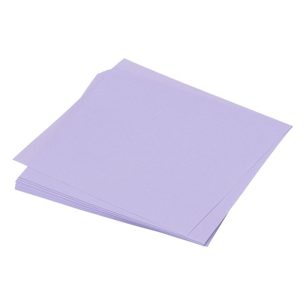 MECCANIXITY 25 Sheet Origami Paper Double Sided Light Purple 5.5x5.5