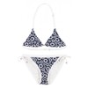 La-V Girls' Triangle Bikini Two Piece, Flowered