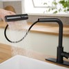 Kitchen Faucets with Pull Down Sprayer,Waterfall Kitchen Sink Faucet,Commercial Utility