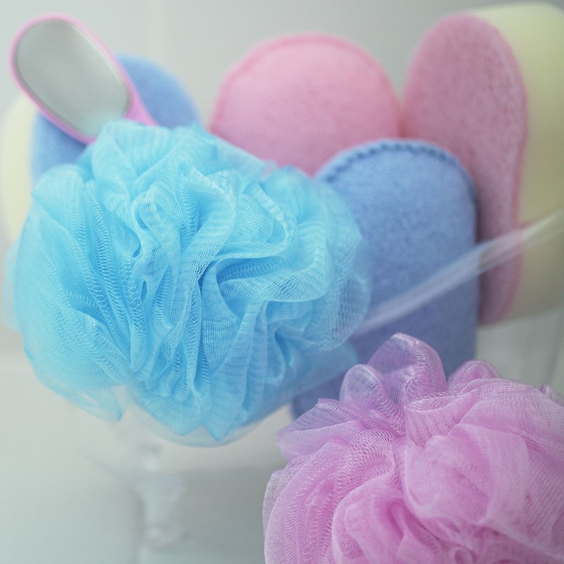 Aisen Bath Lily Soft Foam Body Wash Sponge