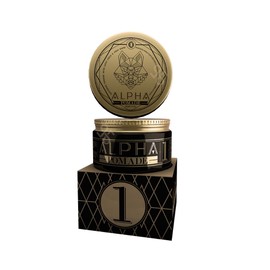 Kit de Cuidado para Barba y Bigote, Aceite de Bergamota y Pomada, Set de Hidratación Profesional, 30ml Aceite y Pomada Alpha Beard