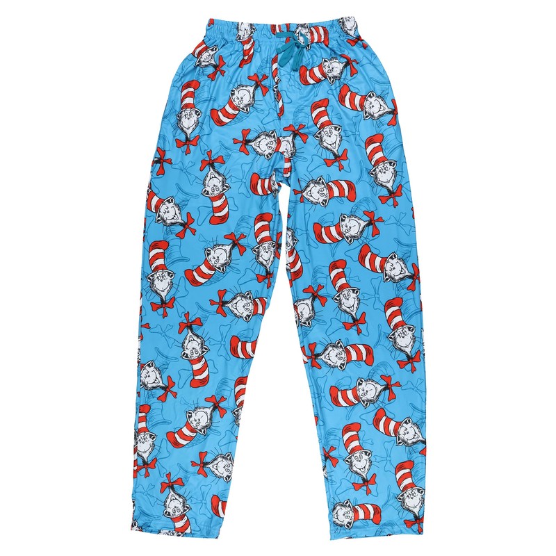 Dr. Seuss PJs Mens Cat In The Hat Expressions All