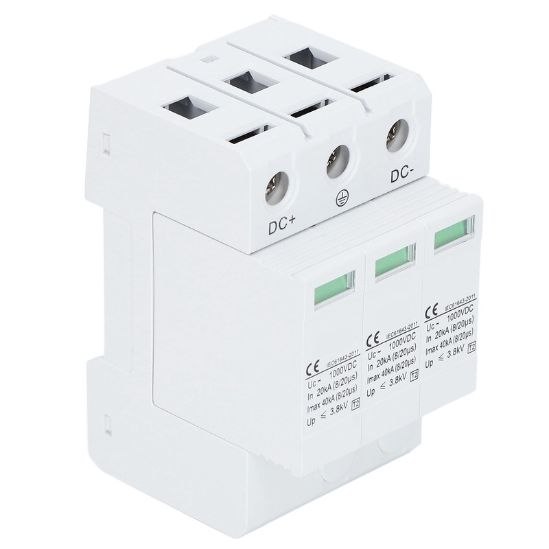 DC 1000V 40KA Surge Protector Arrester Protective Device for Photovoltaic