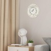 Eapmic European Style Resin Wall Clock, Retro Silent Clock with