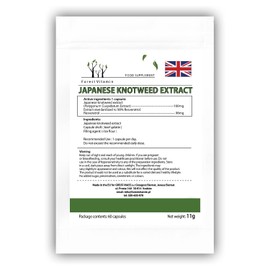 Forest Vitamin - Natural Resveratrol Extract - 60 Capsules - (Polygonum Cuspidatum, Knotweed) - 100mg Standardized to 98% RESVERATROL - Health and Beauty