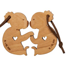 Mr. & Mrs. Panda Couple Keyring Koala Togetherness Gift Symbol for Love Keyring Couples Boyfriend Anniversary Gift, neutral