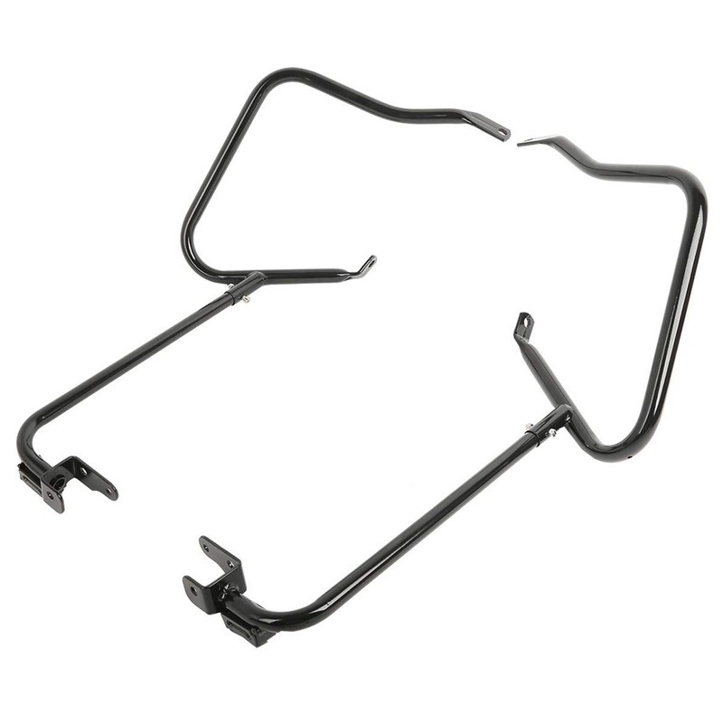 TCMT Saddle Bag Bracket Guard Bar Set Fits For Harley