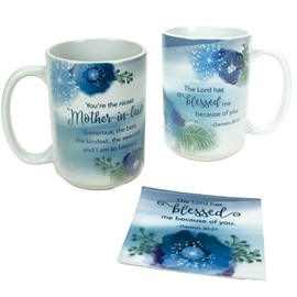 Abbey & CA Gift 15oz Mother-In-Law Mug & Coaster Set