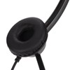 Call Center Headset Noise Cancelling Mic Supports Speaker Volume Adjustment