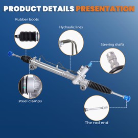 KUIPERAUTO Power Steering Rack and Pinion Compatible for 2002-2006 Toyota Camry Compatible for 2005-2012 Avalon Compatible for 2002-2003 Lexus ES300 Rack&Pinion Assembly 26-2632 4425007101 97-2630