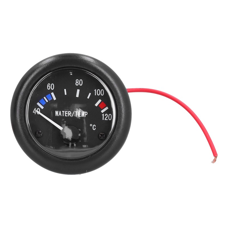 Marine Water Temperature Gauge 40‑120℃ LED Backlight with Alarm Sensor