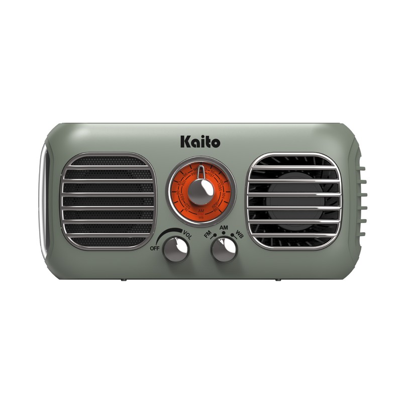Kaito KA777 AM FM NOAA Weather Emergency Radio with Fan