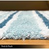 Chardin home Maui Bath Rug Runner with Skid Resistant Latex
