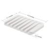 Anwenk Soap Dish Shower Waterfall Soap Tray Soap Saver Soap