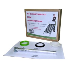 Kit Empaques Barra Magnesio Calentador Solar 20 Tubos Manual                                                                                          