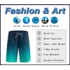 APTRO Men's Swimming Trunks, Long Swimming Shorts, Quick-Drying Board Shorts,