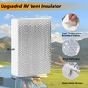 1 Pack RV Skylight Insulator 22''x14''X3'', RV Vent Insulator, RV