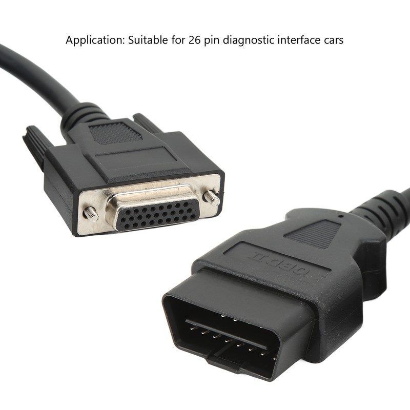 Diagnostic Cable Accurate Flexible Interference Resistant Fit for 16Pin to
