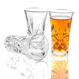 JAIEF Tequila Glasses with Heavy Base | Shot Glasses 5.8cl (Pack of 3)