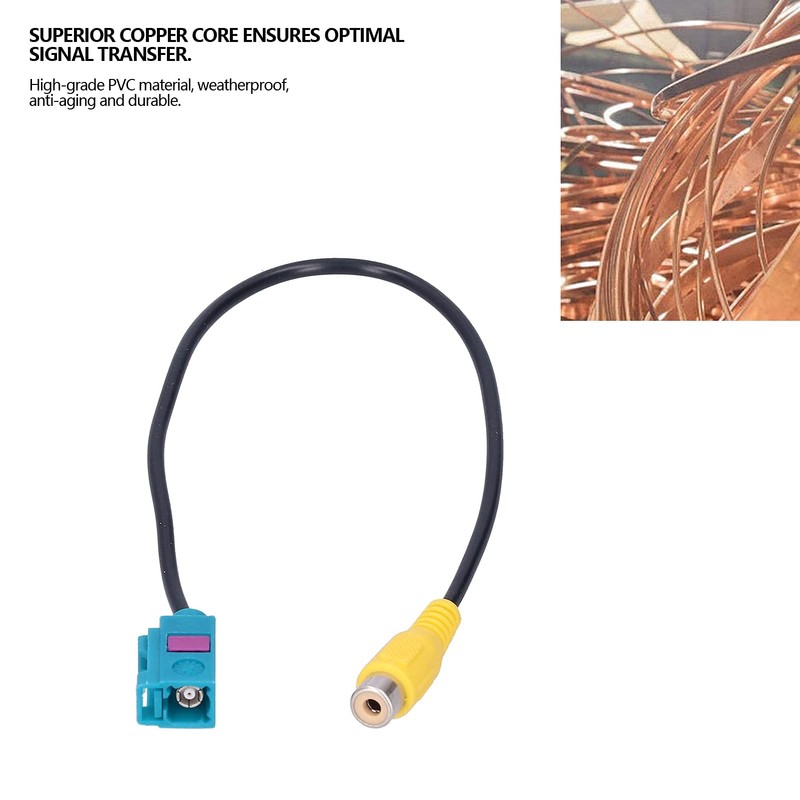 Aoutecen Backup Camera Rear View Camera Video Cable PVC and