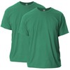 Gildan Adult Ultra Cotton T-Shirt, Style G2000, Multipack, Kelly Green