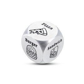 Food Decision Dice- Husband Valentine Gifts from Wife,Boyfriend Valentines Day Gifts,Romantic Gift for Couples,11th Year Anniversary Wedding Gifts for Girlfriend,Engagement Gifts for Men,Birthday Gift