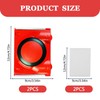 2 Pcs Paint Edger Tool Set, Red, Multifunctional, Cutting in