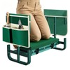 AUROPEAK 2-in-1 Garden Kneeler and Seat, Adjustable Garden Stool with