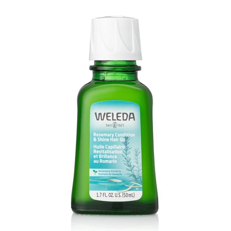 Weleda Rosemary Conditioning Hair Oil, 1.7 Fl Oz (Pack of