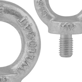 DMX Trampoline Anchor M12 – Swing Hook – Universal Eye Bolt – Slackline Ground Anchor – Earth Plug – Earth Drill – Garden – Camping