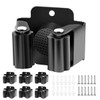 Verdenu 6 Pcs Mop and Broom Holder Wall Mounted, Mop