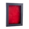 6x8 Shadow Box Frame Black Wood | with a 3/4"