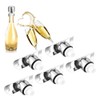 5PCS Stainless Steel Champagne Stopper Wine Drinks Bottle Plug Sealer