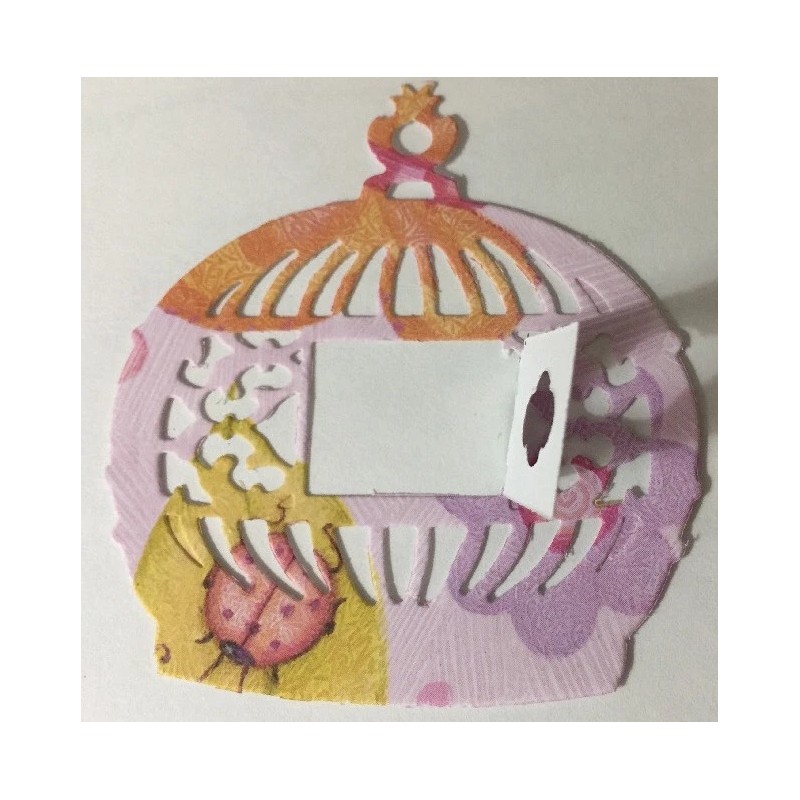 Craft-N-Shed,Handmade ORNAMENTAL BIRDHOUSE Die-Cuts (6pc)Approx.2-