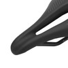 155mm Widen Carbon Fiber Leather Bicycle Saddle Cushion Hollow Cycling