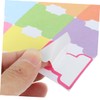 TEHAUX 24Pcs Writable Sticky Index Tabs for Organizing Notebooks Page