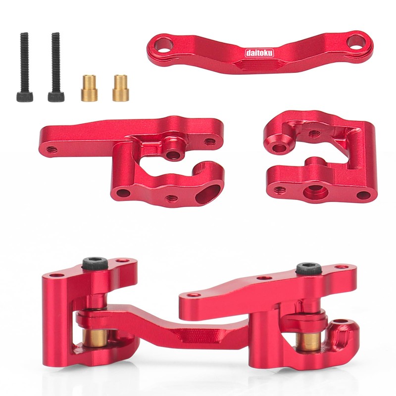 daitoku RC Steering Set Aluminum Upgrade Parts Steering Assembly for