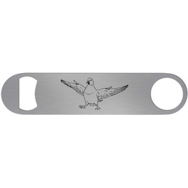 'Pigeon with Attitude' Bar Blade Bottle Opener (BR00018255)