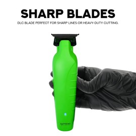 Supreme Trimmer Vader ST3778 – Professional Cordless Barber Liner | 210 Min Runtime, 7000 RPM Motor, Zero Gap DLC T-Blade, USB-C Fast Charging | Beard, Hair & Body