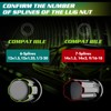 AUTOPTIM 6 & 7 Spline Lug Nut Socket Key, Aftermarket